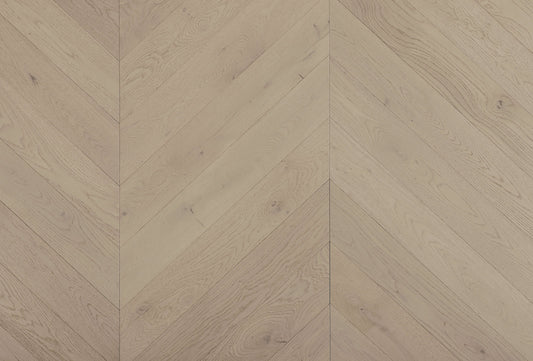 Cavallo Bianco Chevron Euro Oak Engineered Timber