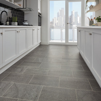 Knight Tile Gluedown Stone Look Luxury Vinyl