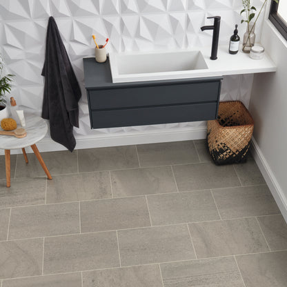 Knight Tile Gluedown Stone Look Luxury Vinyl