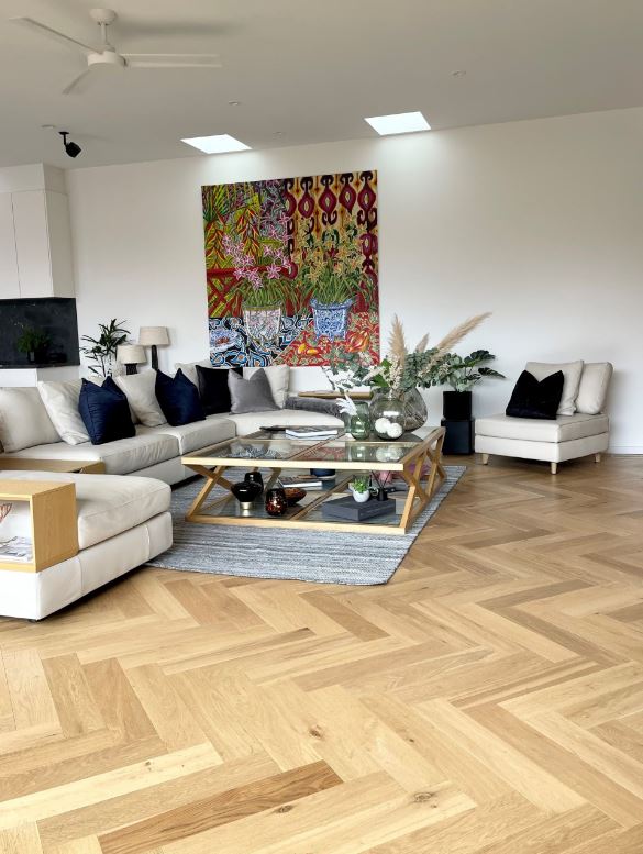 De Marque European Oak 21mm Herringbone Engineered Timber