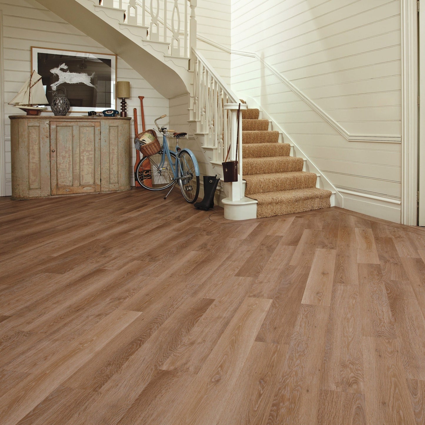 Knight Tile Gluedown Wood Look Luxury Vinyl