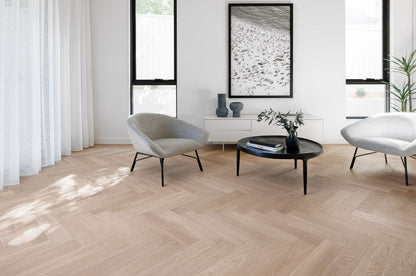 Pronto Herringbone European Oak Engineered Timber