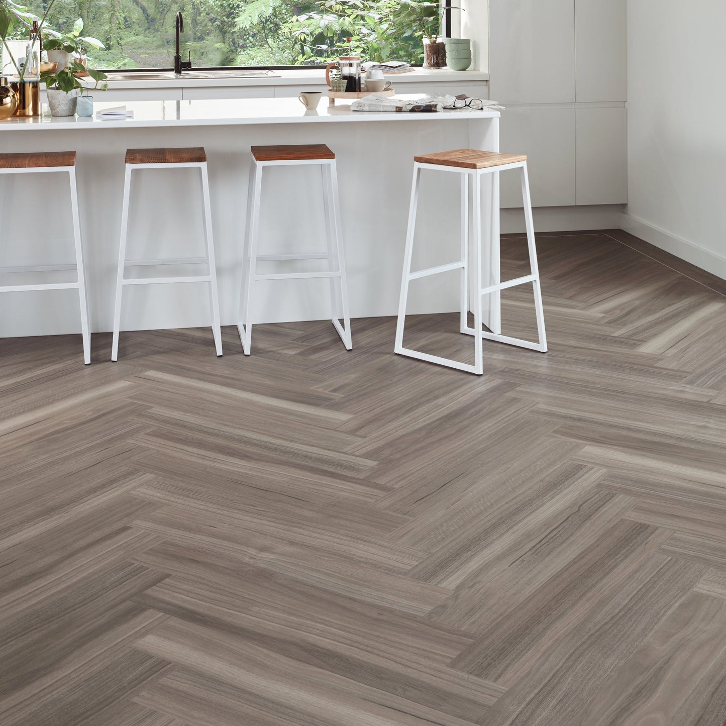 Knight Tile Gluedown Wood Look Luxury Vinyl