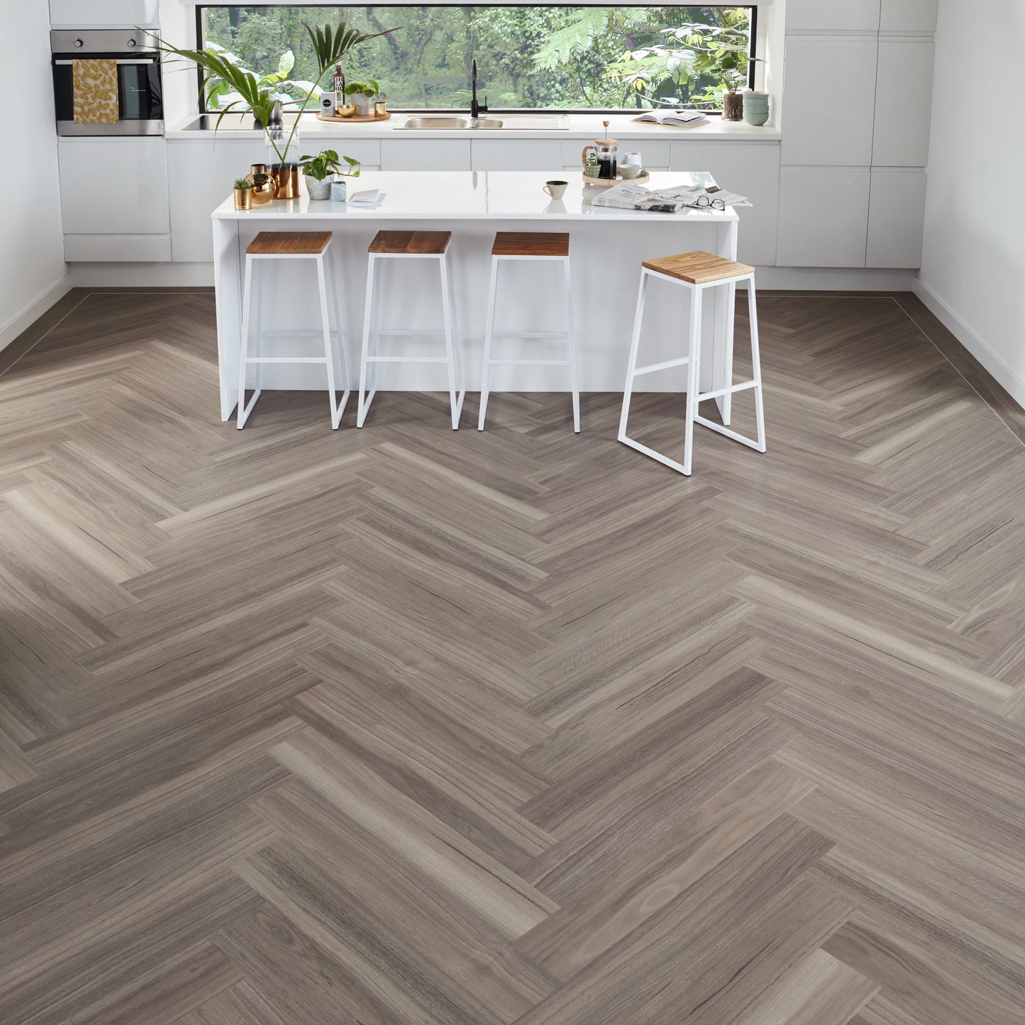 Knight Tile Gluedown Wood Look Luxury Vinyl